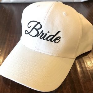 White Bride Baseball Cap